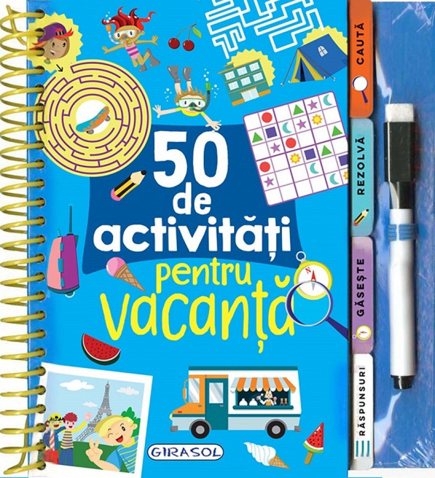 50 de activități pentru vacanță