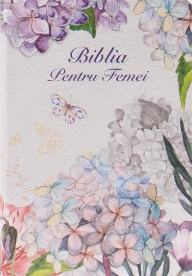 Biblia pentru femei (semn de carte mov)