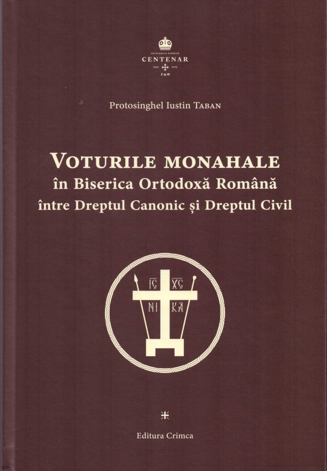 Voturile monahale în Biserica Ortodoxă Română între Dreptul Canonic și Dreptul Civil