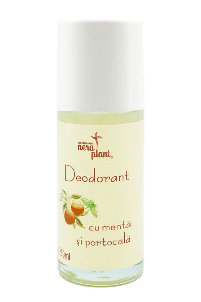 Deodorant natural cu mentă și portocală 50ml