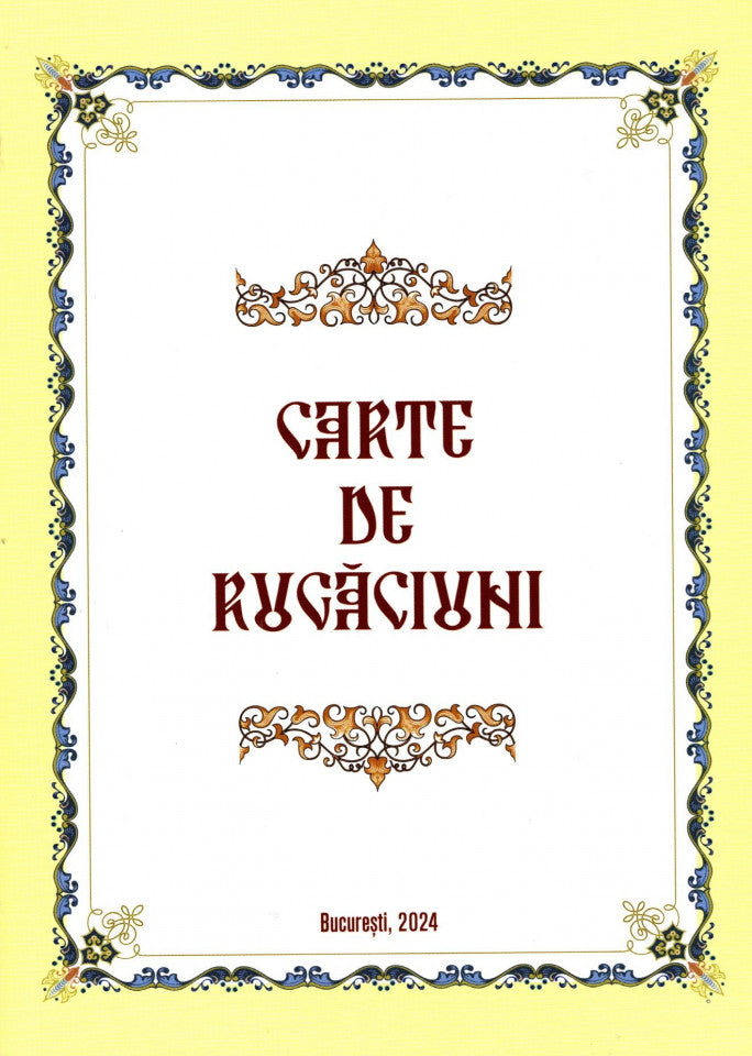 Carte de rugăciuni (scris normal, necartonată, 120 de pagini)