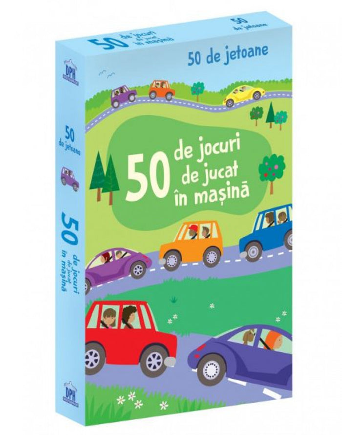 50 de jocuri de jucat în maşină. 50 de jetoane