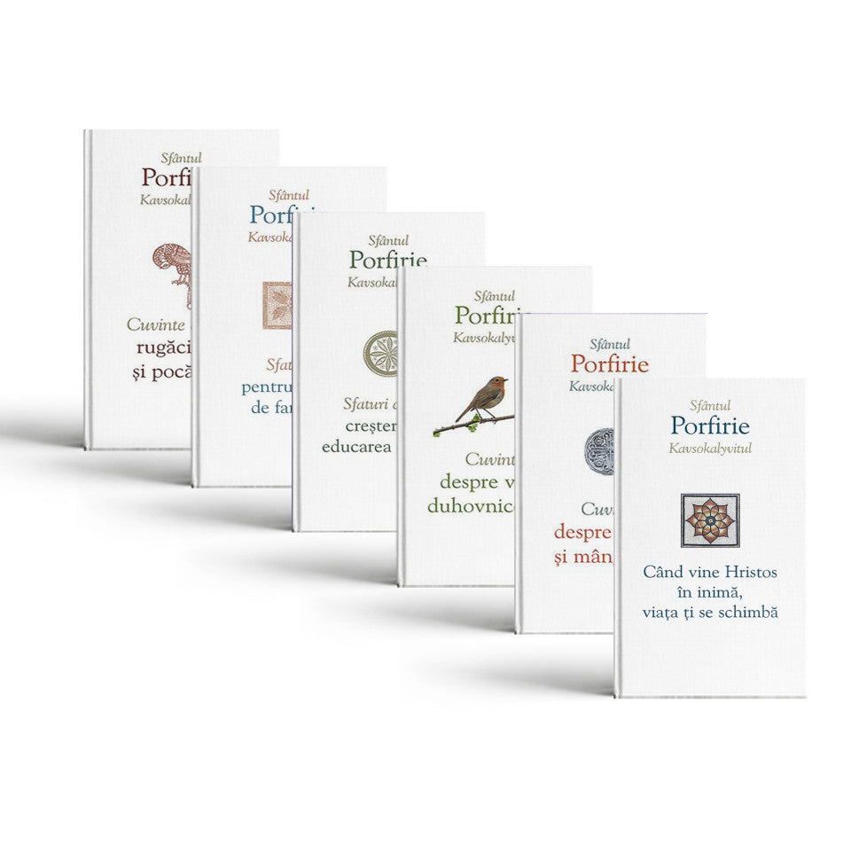 Pachet - Sfaturi duhovnicești ale Sf. Porfirie (7 cărți)