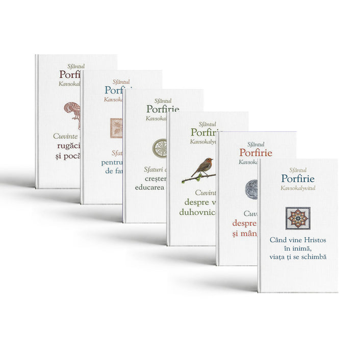 Pachet - Sfaturi duhovnicești ale Sf. Porfirie (7 cărți)