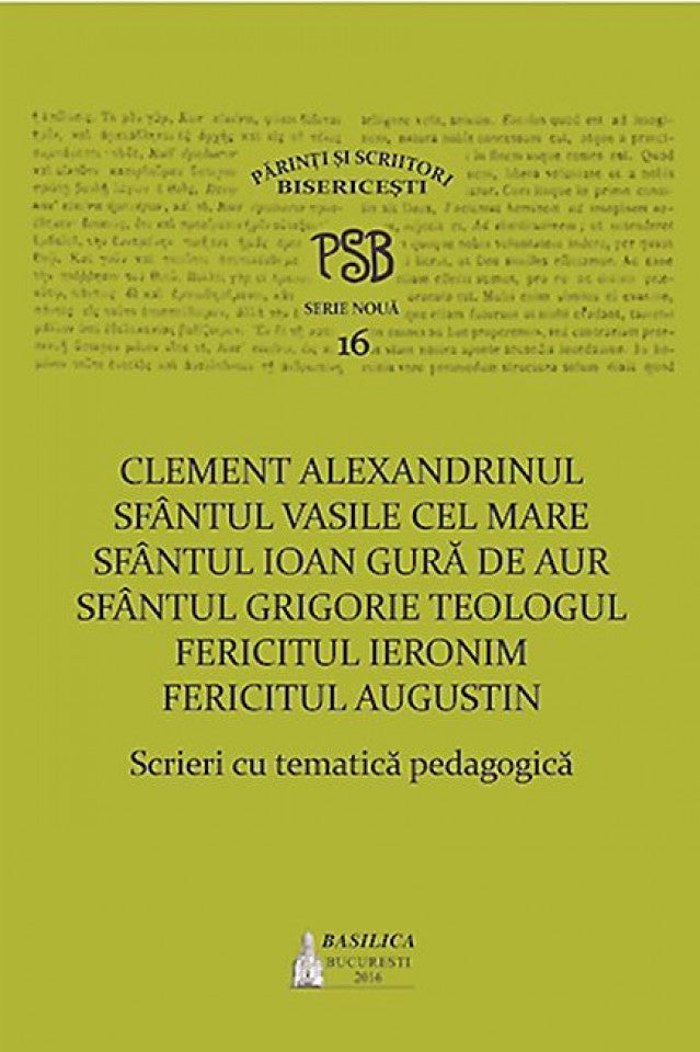 PSB 16 - Scrieri cu tematică pedagogică