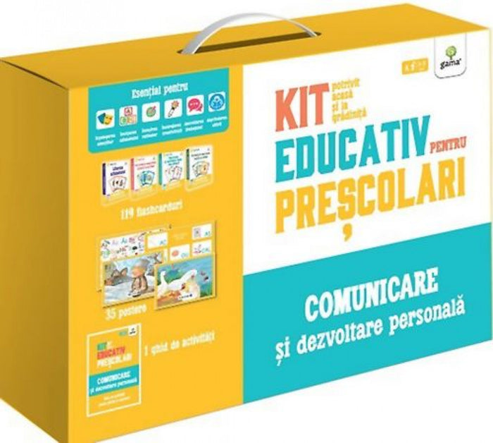 Comunicare și dezvoltare personală. Kit educativ pentru preșcolari