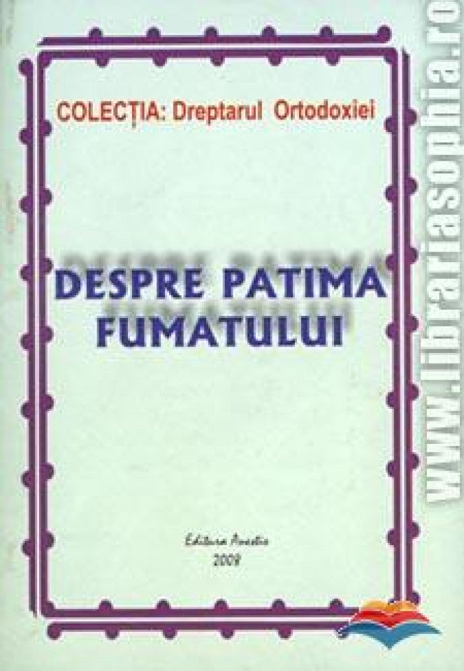 Despre patima fumatului