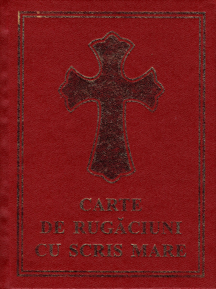 Carte de rugăciuni cu scris mare (coperta cartonată)