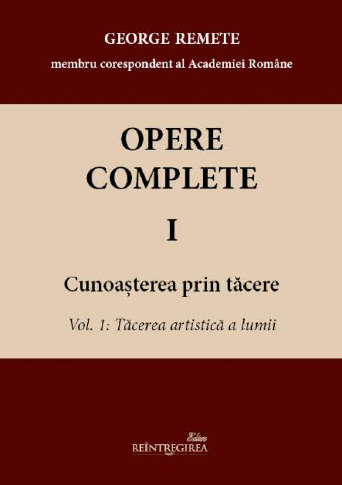 Cunoașterea prin tăcere (3 volume)