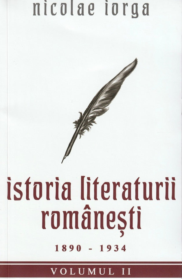 Istoria Literaturii Românești (1890 - 1934)