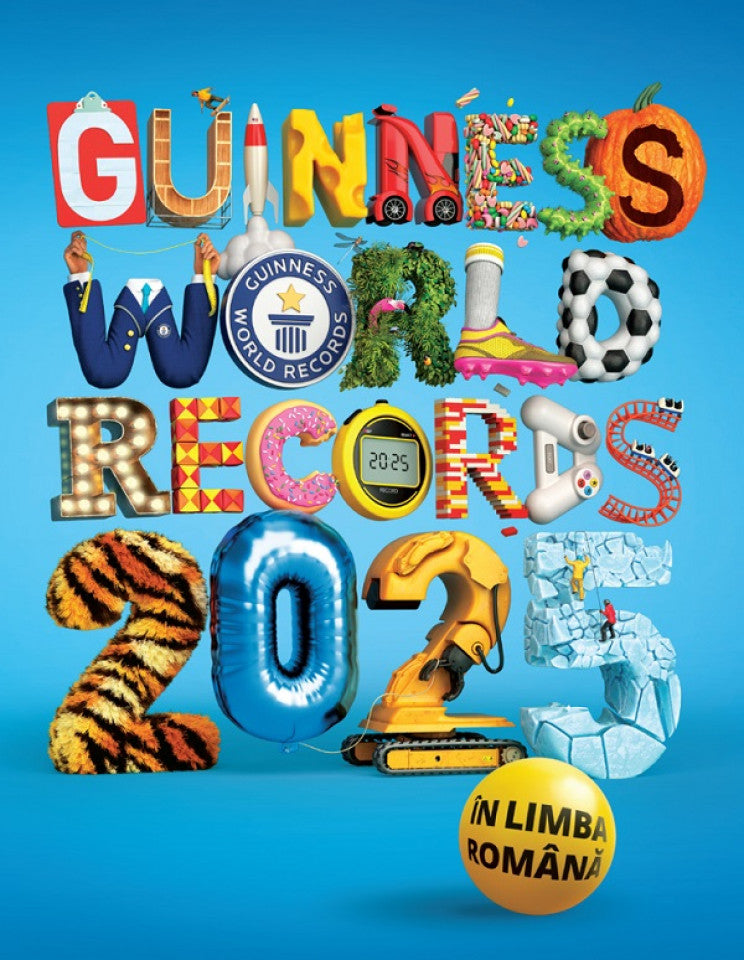 Guinnes world records 2025. Carte în limba română