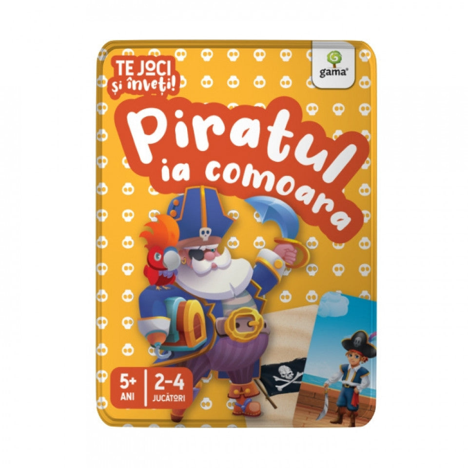 Piratul ia comoara (joc educativ interactiv)