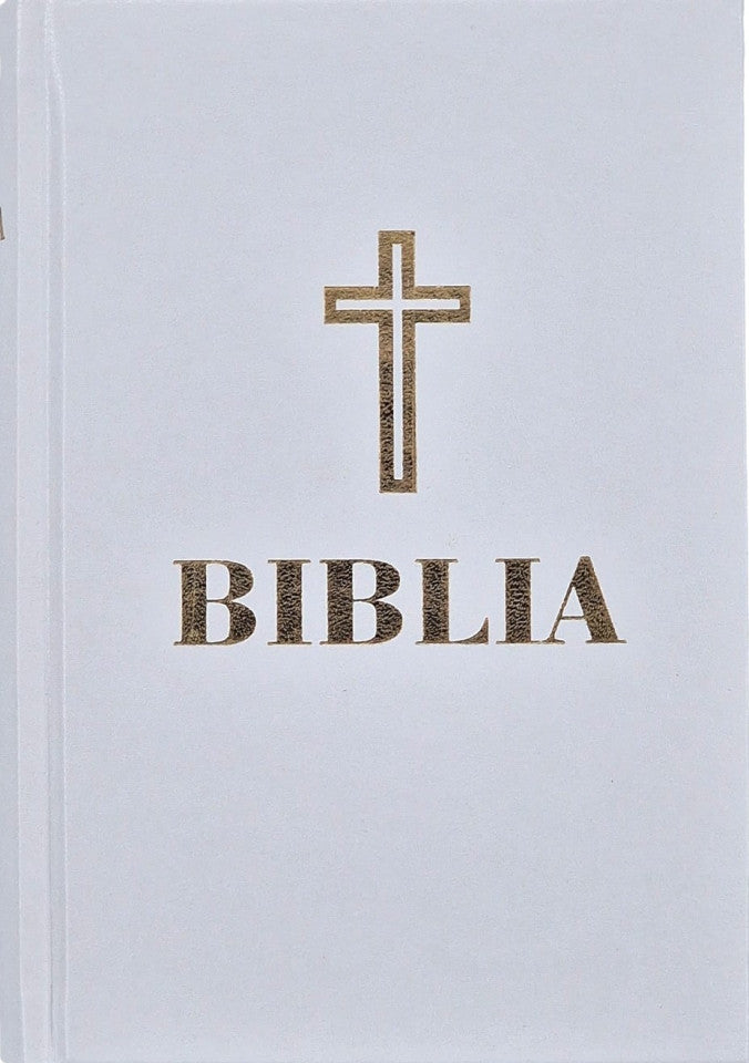 Biblia (albă simplă, format mijlociu 073)