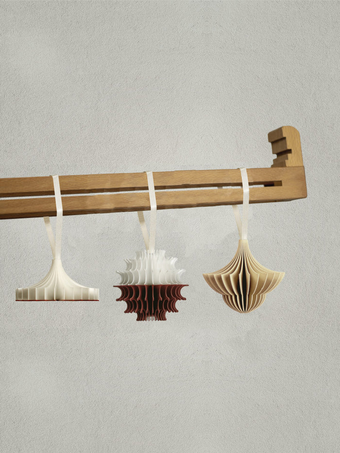 Set 3 globuri de Crăciun - Mix