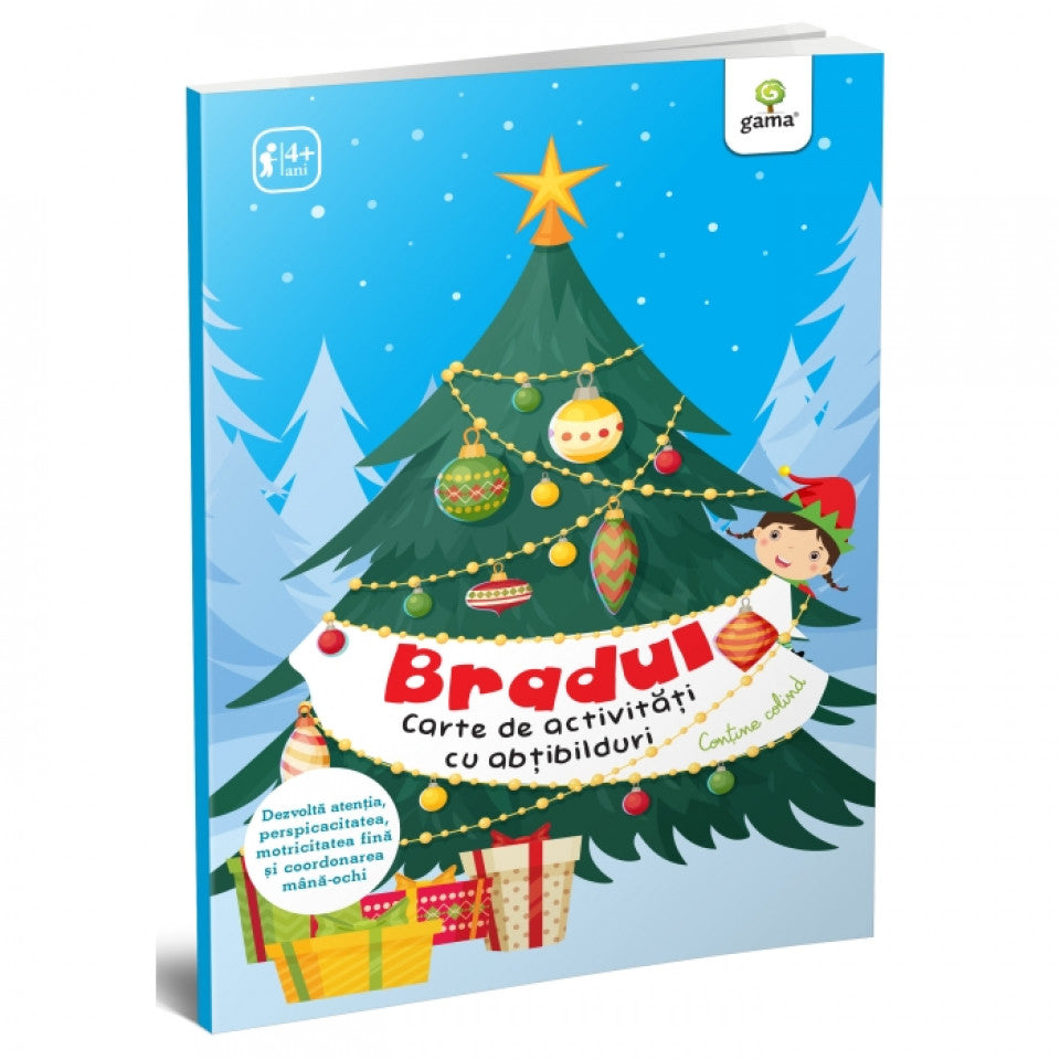 Bradul. Carte de activități cu abțibilduri