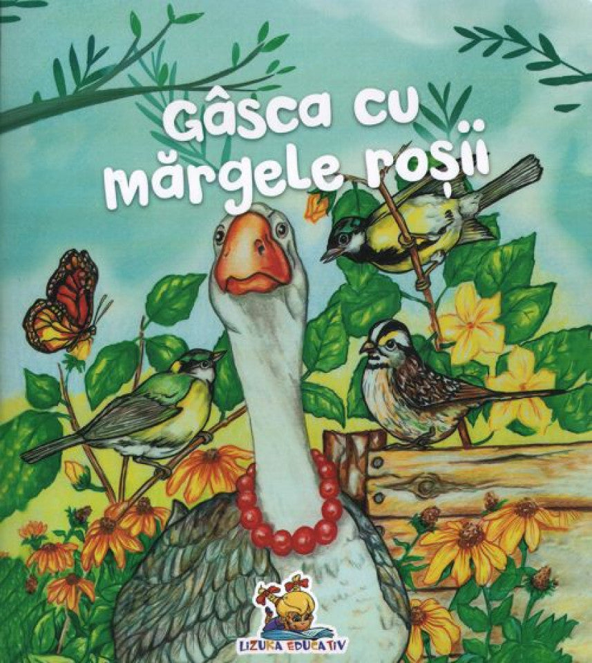 Gâsca cu mărgele roșii