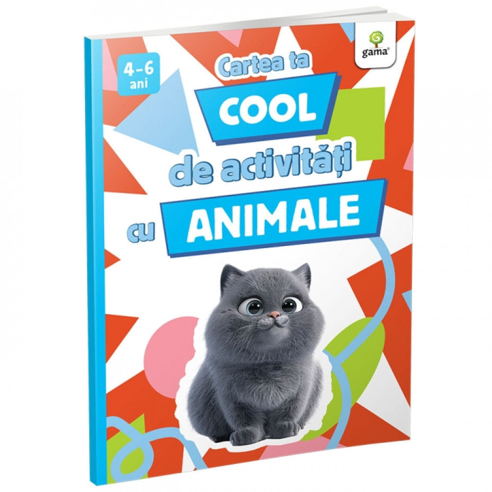 Cartea ta cool de activități cu animale