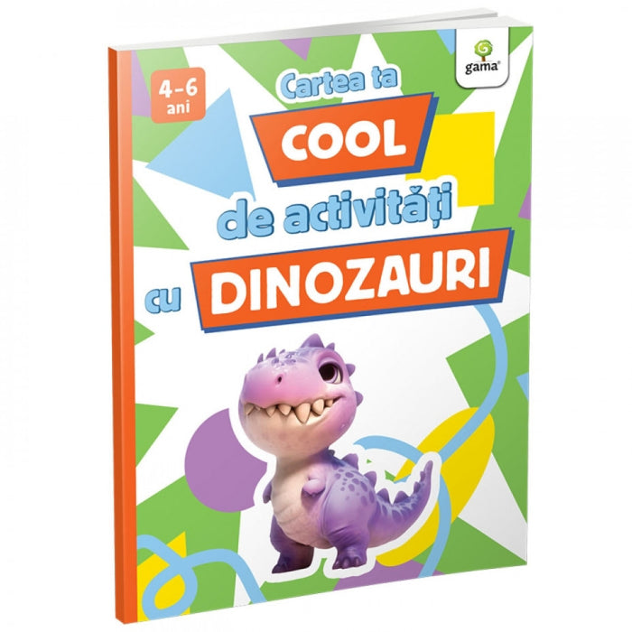 Cartea ta cool de activități cu dinozauri