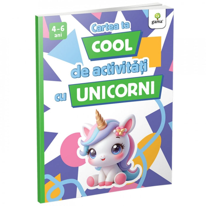 Cartea ta cool de activități cu unicorni