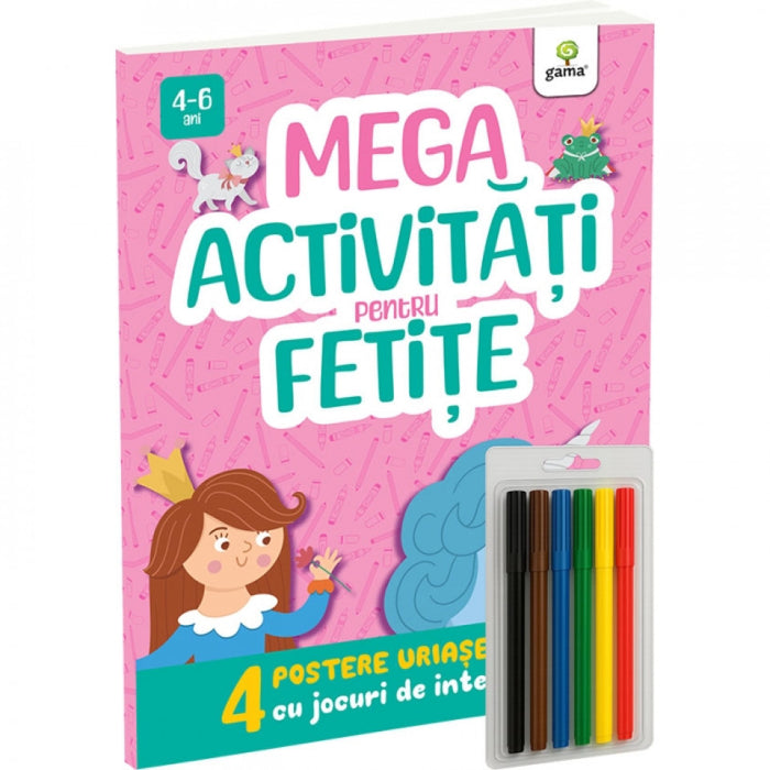 Mega activități pentru fetițe