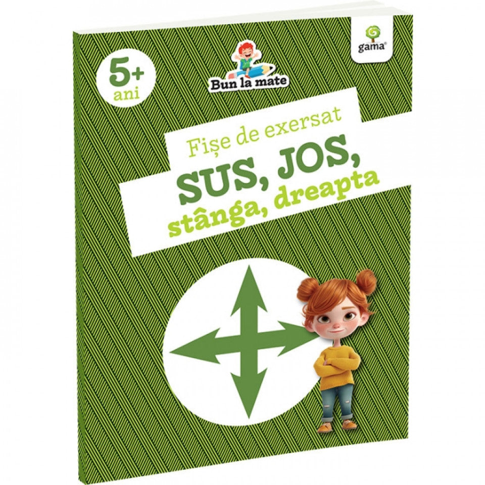 Fișe de exersat Sus, Jos, Stânga, Dreapta