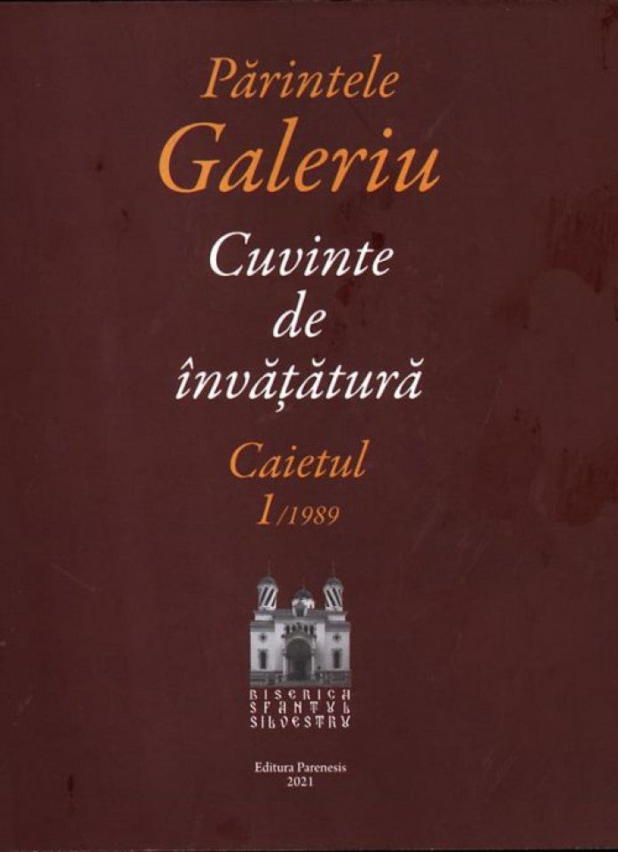 Cuvinte de învățătură. Caietul 1/1989