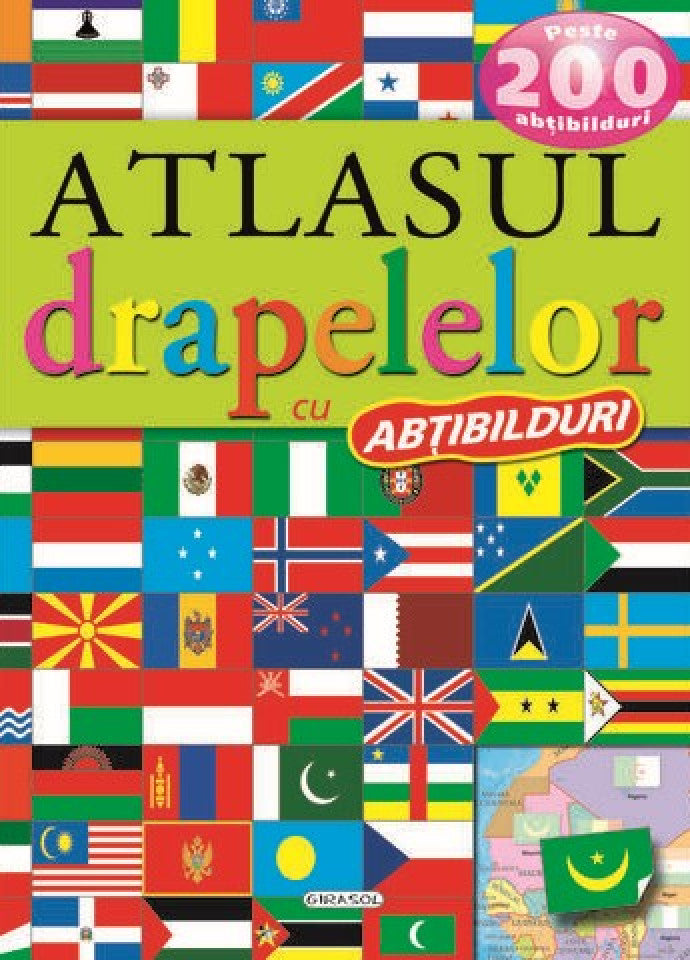 Atlasul drapelelor cu abțibilduri