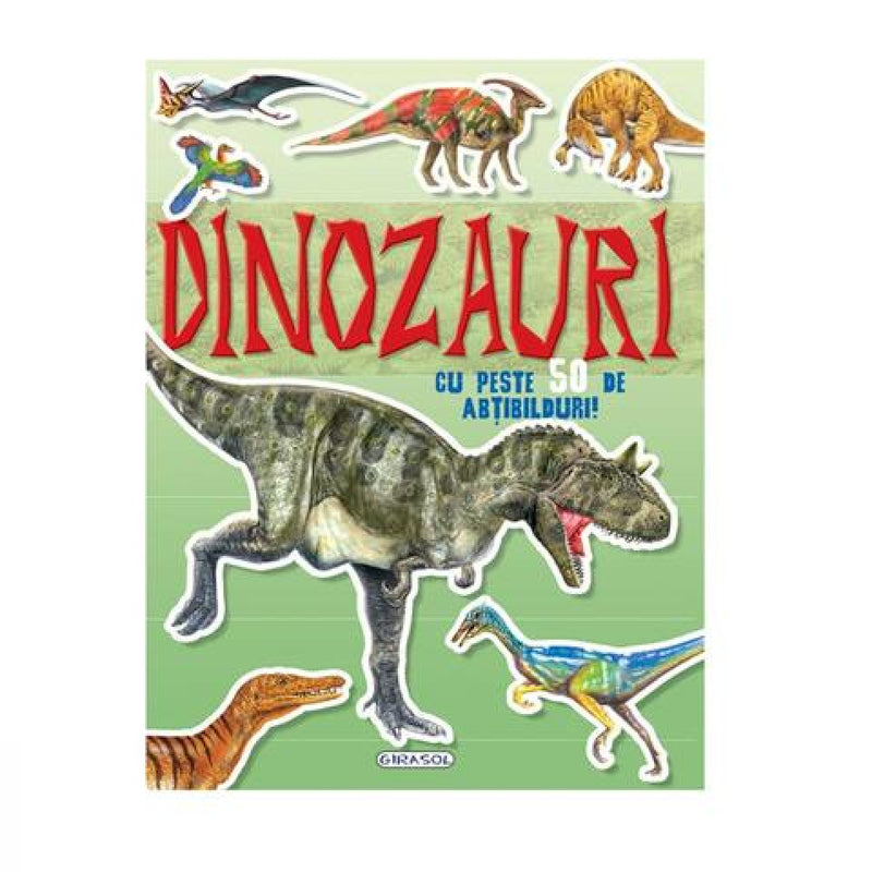 Mai cauta și lipește - Dinozauri cu peste 50 de abțibilduri