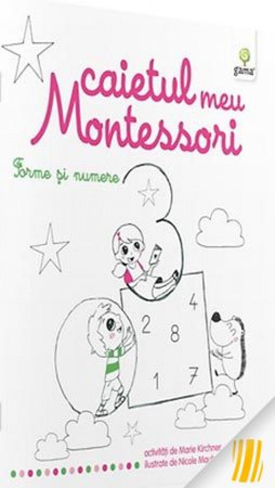 Forme şi numere - Caietul meu Montessori