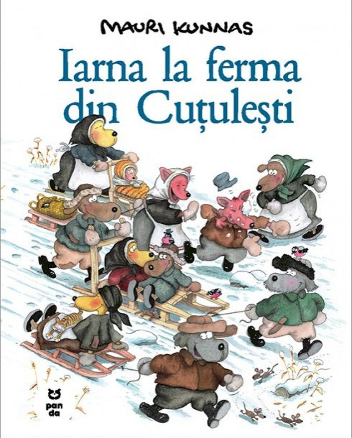 Iarna la ferma din Cuțulești