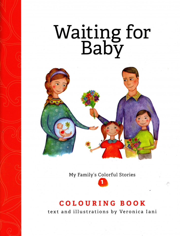 Waiting for Baby. Colouring book