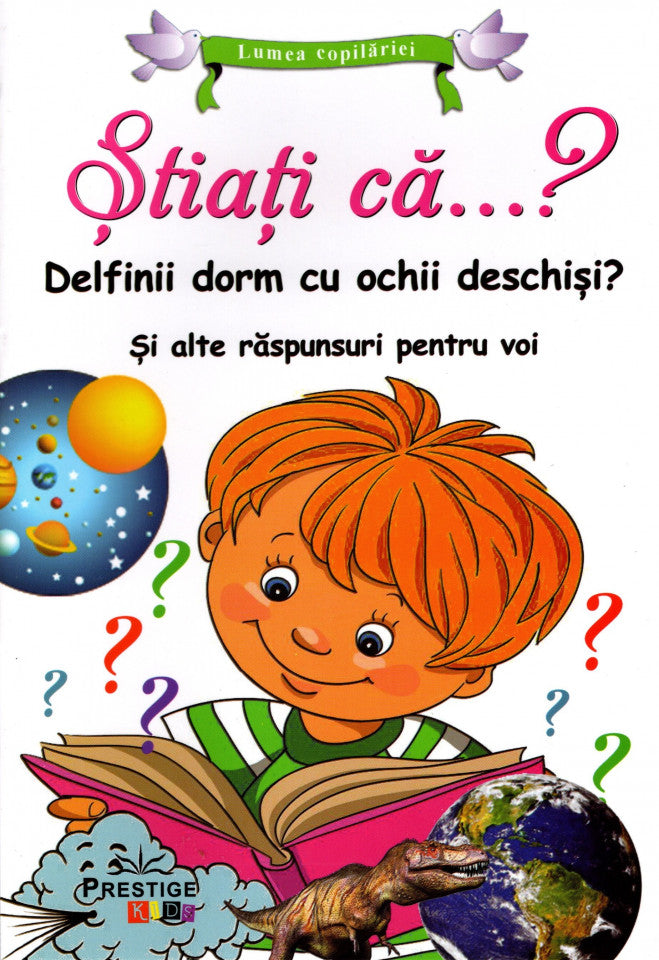 Știați că...? Delfinii dorm cu ochii deschiși?