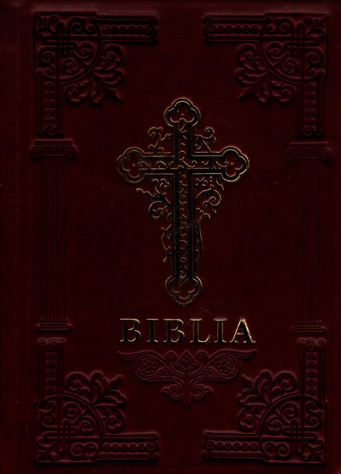 Biblia format mijlociu 073 piele aurie