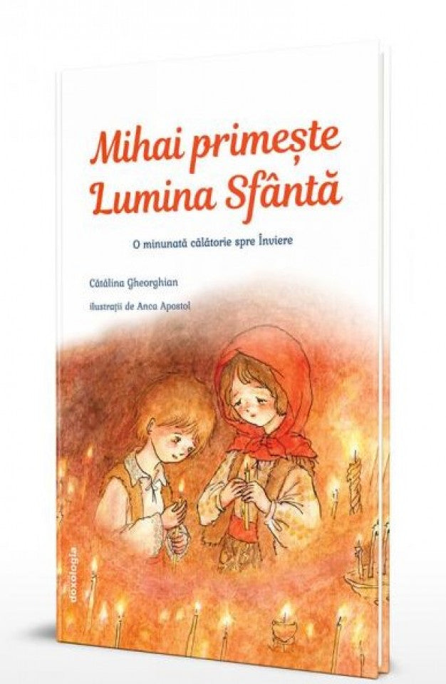 Mihai primește Lumina Sfântă. O minunată călătorie spre Înviere