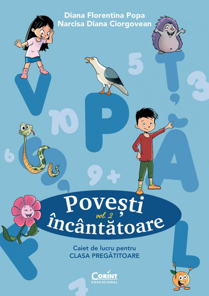 Povești încântătoare. Caiet de lucru pentru clasa pregătitoare. Vol.2