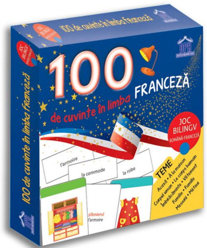 100 de cuvinte în limba franceză - Joc bilingv