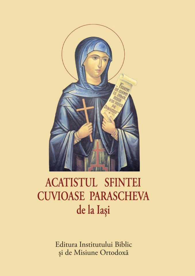 Acatistul Sfintei Cuvioase Parascheva de la Iași – format mic