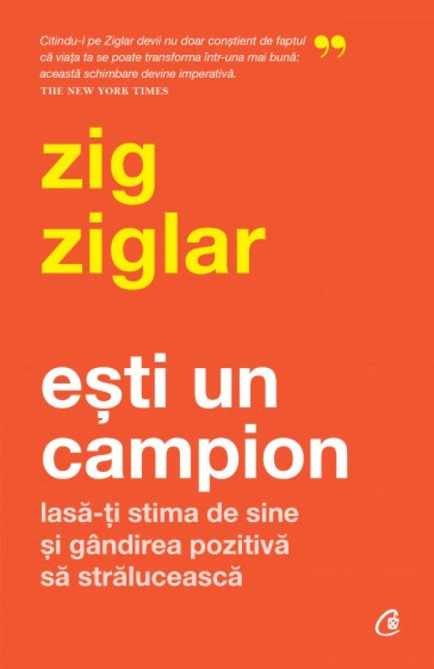 Ești un campion. Lasă-ți stima de sine și gândirea pozitivă să strălucească