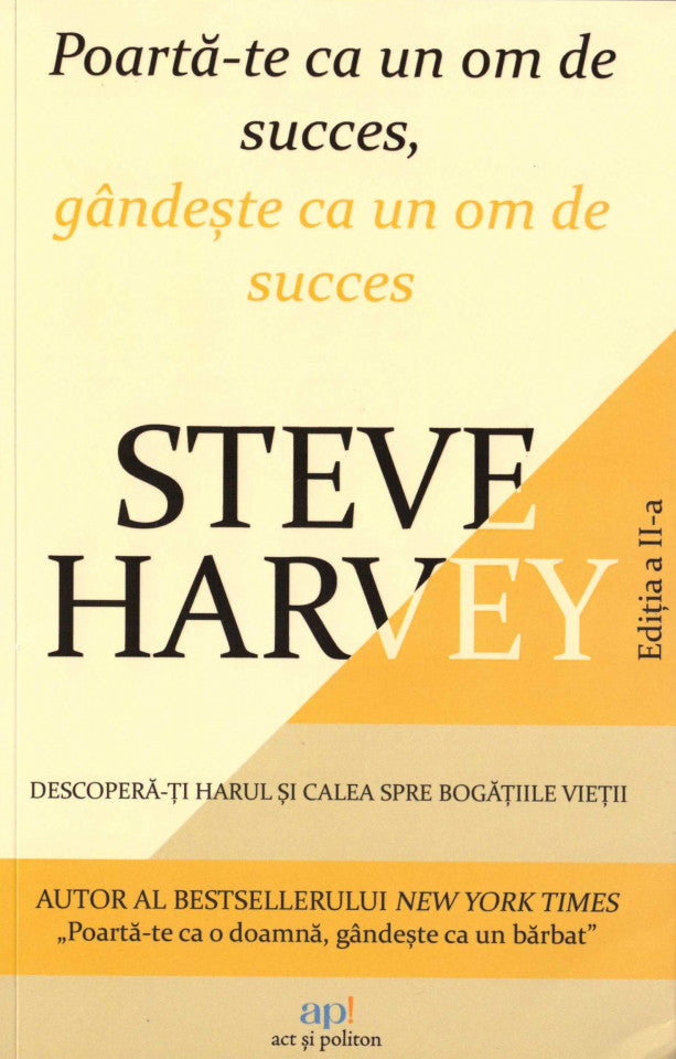 Poartă-te ca un om de succes, gândește ca un om de succes: Descoperă-ți darul și calea spre bogățiile vieții. Ediția a II-a