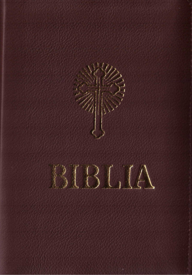 Biblia (format mic, 053, A5, piele, fermoar)