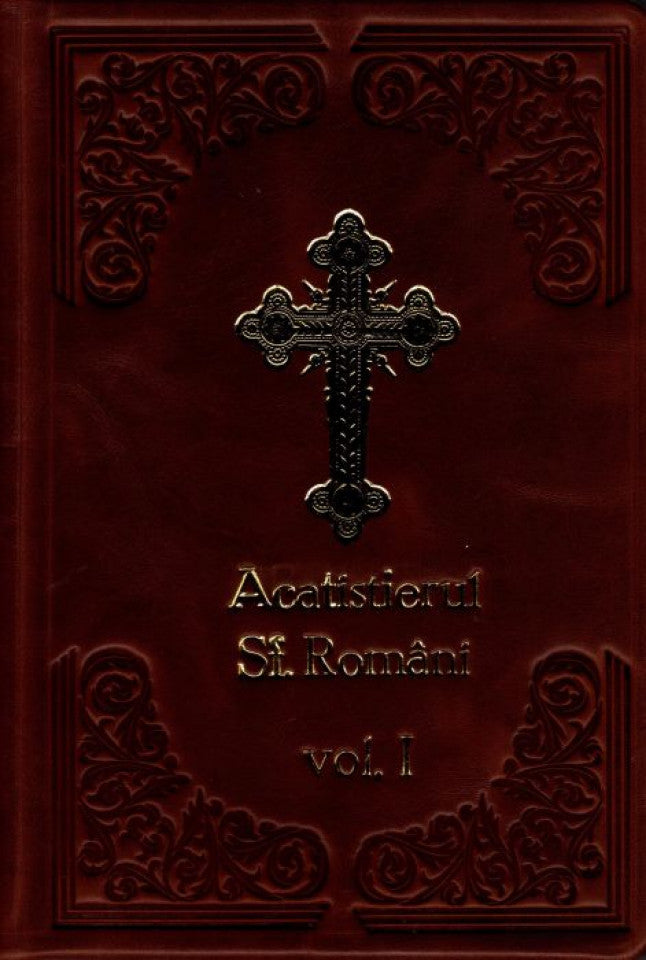 Acatistierul sfinților români volumele 1+2 (legate în piele)