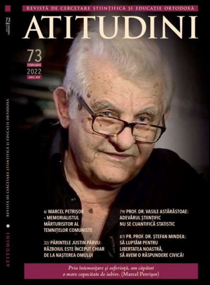 Atitudini - Revistă de gândire şi trăire românească - Nr. 73/ 2022