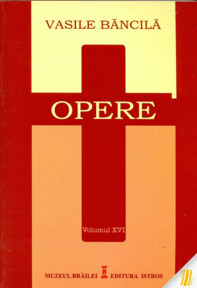 Opere. Vol. XVI