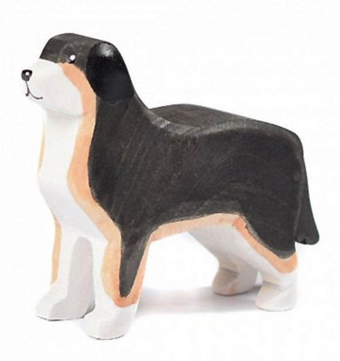 Câine ciobănesc de Berna - jucărie din lemn