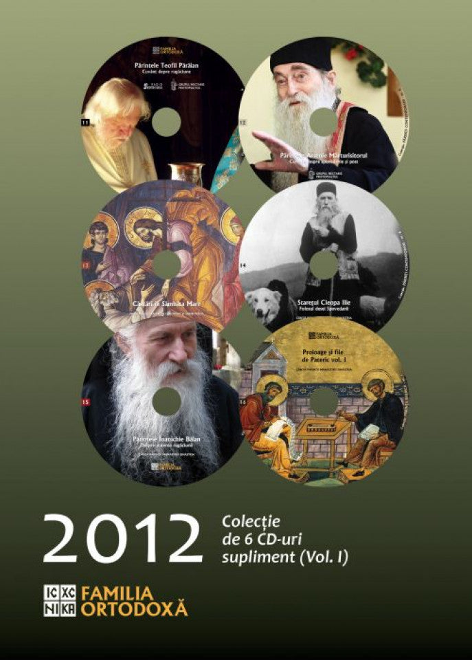 CD - FAMILIA ORTODOXĂ - colecţie 2012 - 01 - 6 CD