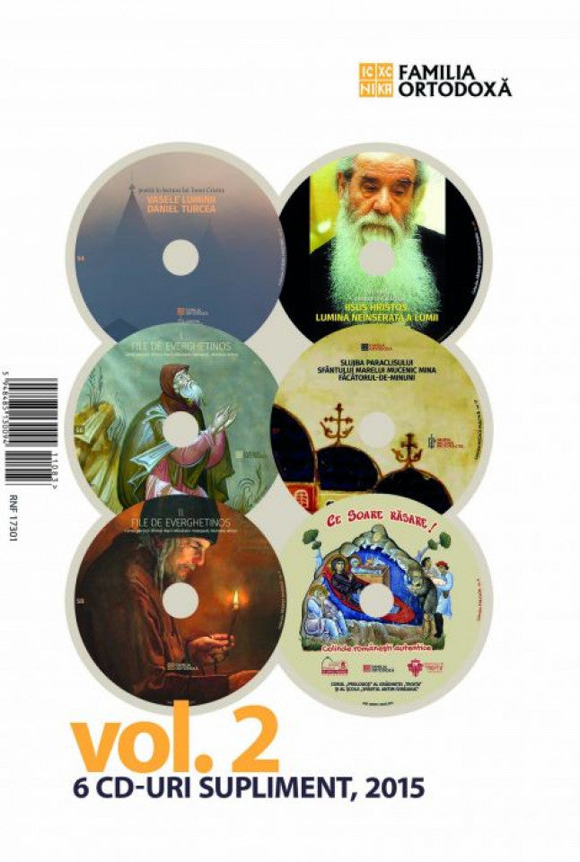 CD - FAMILIA ORTODOXĂ - colecţie 2015 - 02 - 6 CD