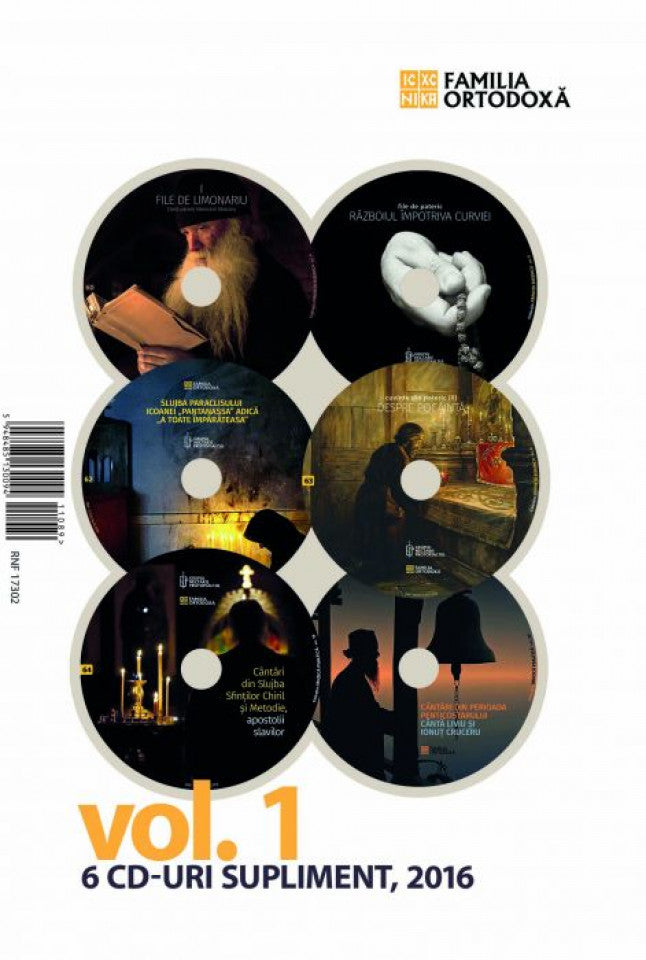 CD - FAMILIA ORTODOXĂ - colecţie 2016 - 01 - 6 CD