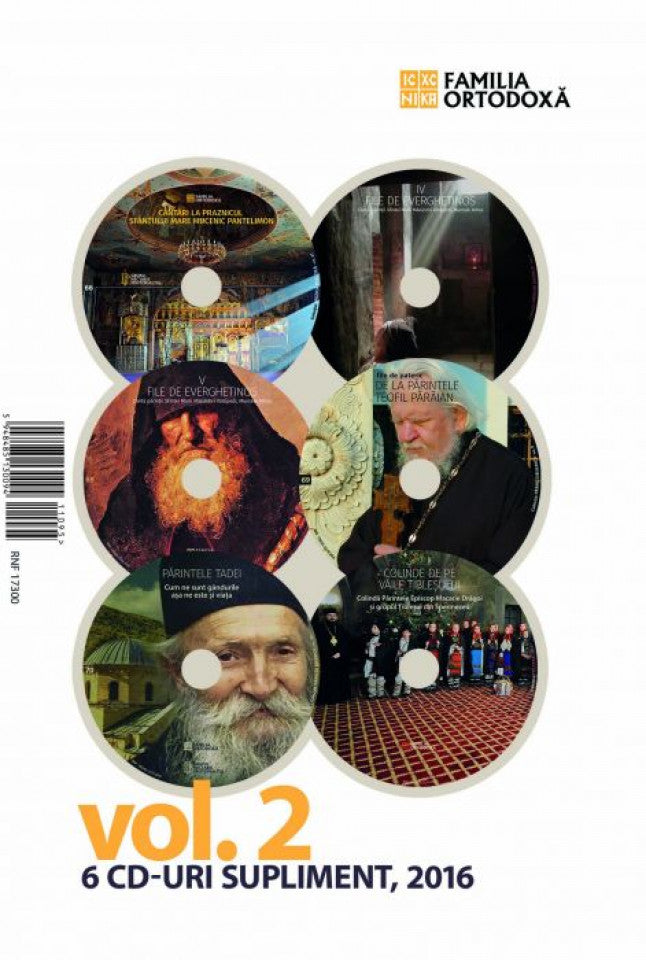 CD - FAMILIA ORTODOXĂ - colecţie 2016 - 02 - 6 CD