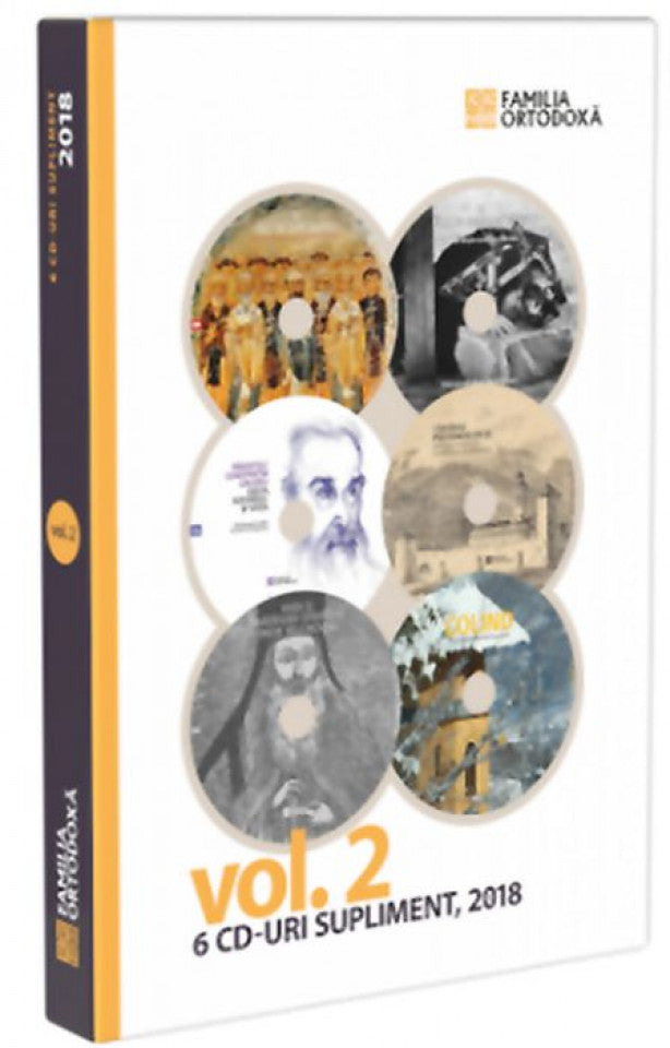 CD - FAMILIA ORTODOXĂ - colecţie 2018 - vol. 2 - 6 CD