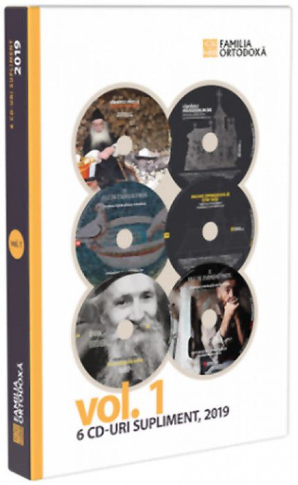 CD - FAMILIA ORTODOXĂ - colecţie 2019 - vol. 1 - 6 CD